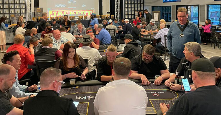 Charity Series of Poker event in Las Vegas