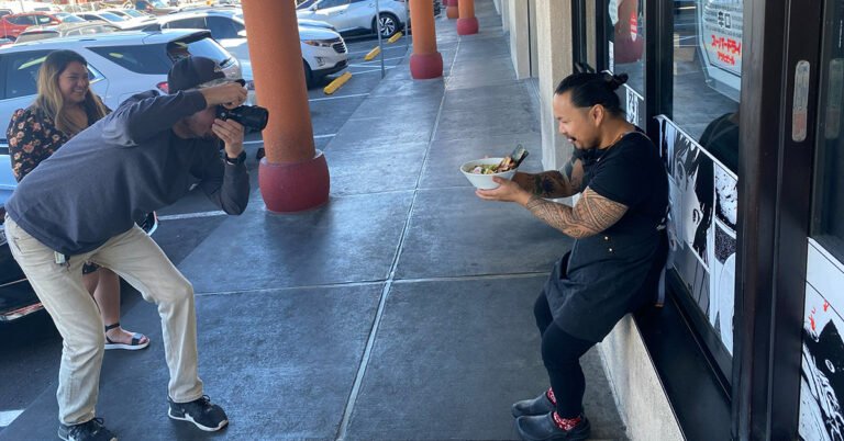Shokku Ramen photoshoot