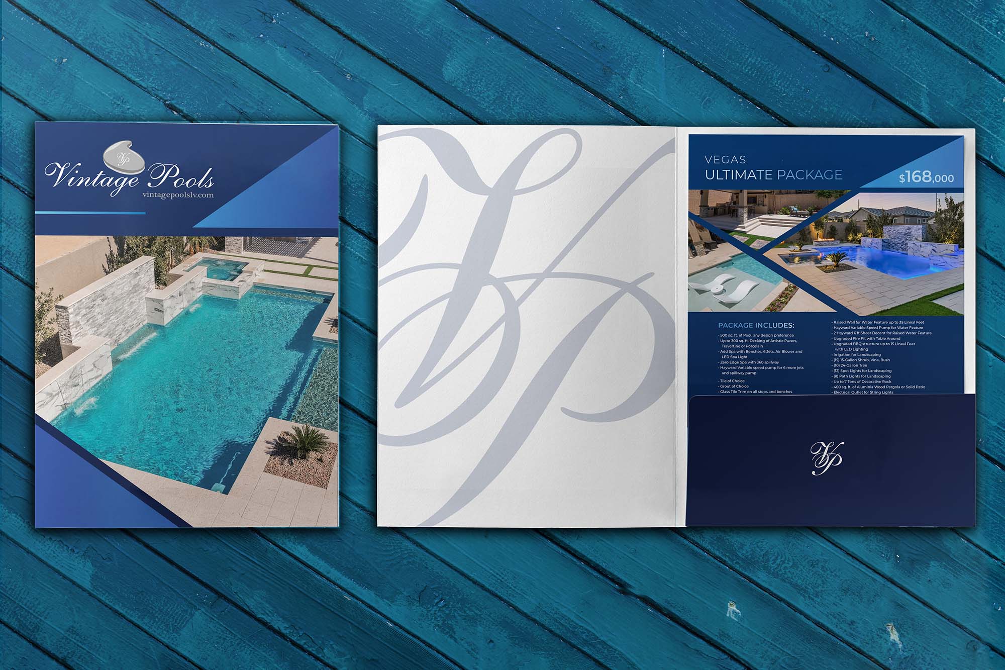 | SKC Group Las Vegas folder graphic design